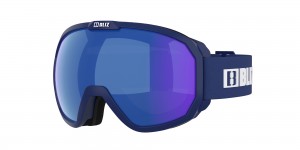 Bliz Charge Otg Ski Goggles Tummansininen Valkoinen Ruskea Sininen | SZMH-63581