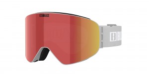 Bliz Flow Ski Goggles Vaaleanharmaat Ruskea Punainen | WMRE-10573