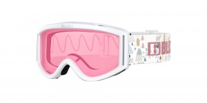 Bliz Pixie Ski Goggles Valkoinen Pinkki | WGDK-94783