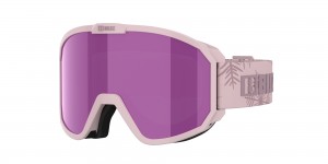 Bliz Rave Jr Ski Goggles Pinkki Tummanpinkki Ruskea Pinkki | TFYQ-54796