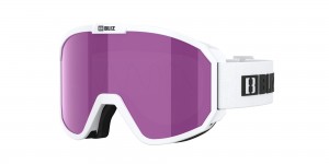 Bliz Rave Ski Goggles Valkoinen Mustat Ruskea Pinkki | ZCHD-98635