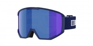 Bliz Spark Ski Goggles Tummansininen Ruskea Sininen | SENM-80374