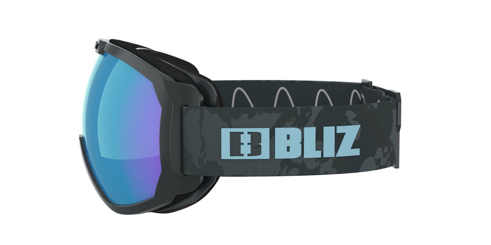 Bliz Charge Otg Ski Goggles Harmaat Sininen Sininen | PFMD-32467