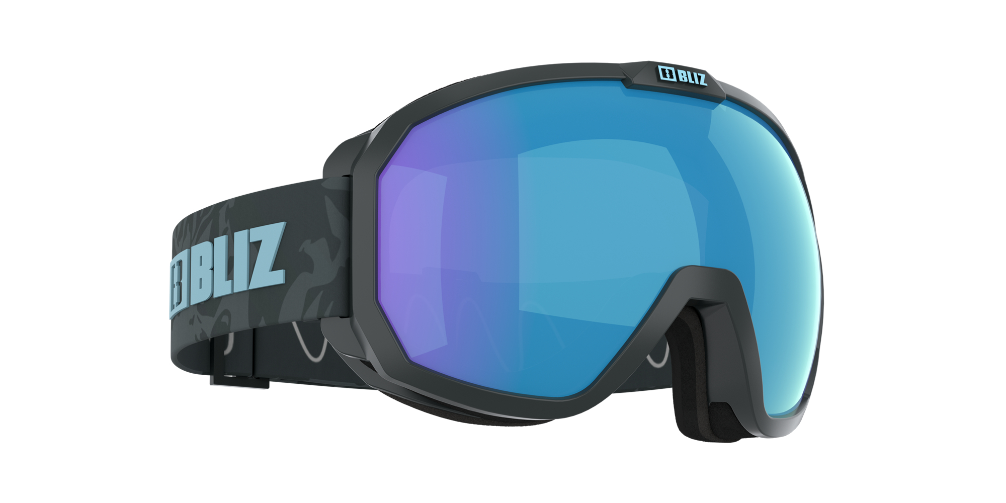 Bliz Charge Otg Ski Goggles Harmaat Sininen Sininen | PFMD-32467