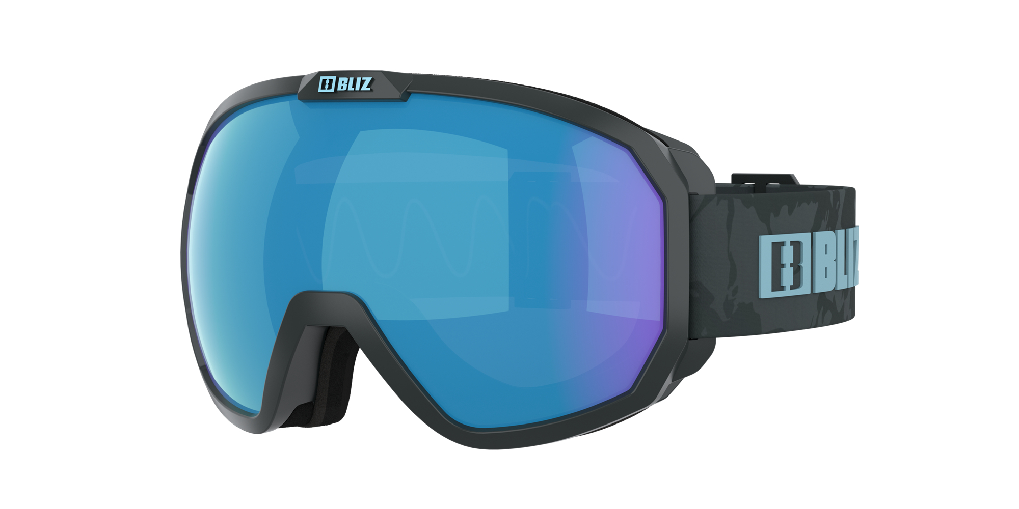 Bliz Charge Otg Ski Goggles Harmaat Sininen Sininen | PFMD-32467