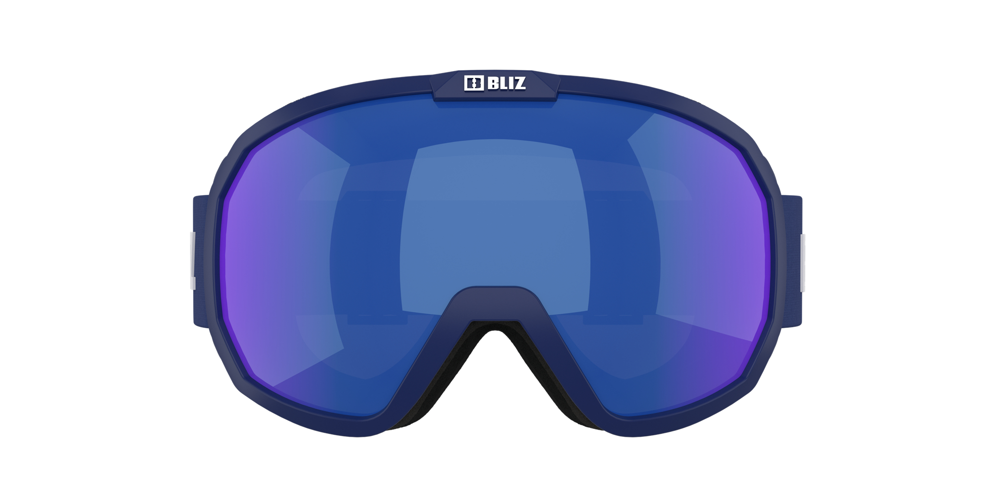 Bliz Charge Otg Ski Goggles Tummansininen Valkoinen Ruskea Sininen | SZMH-63581