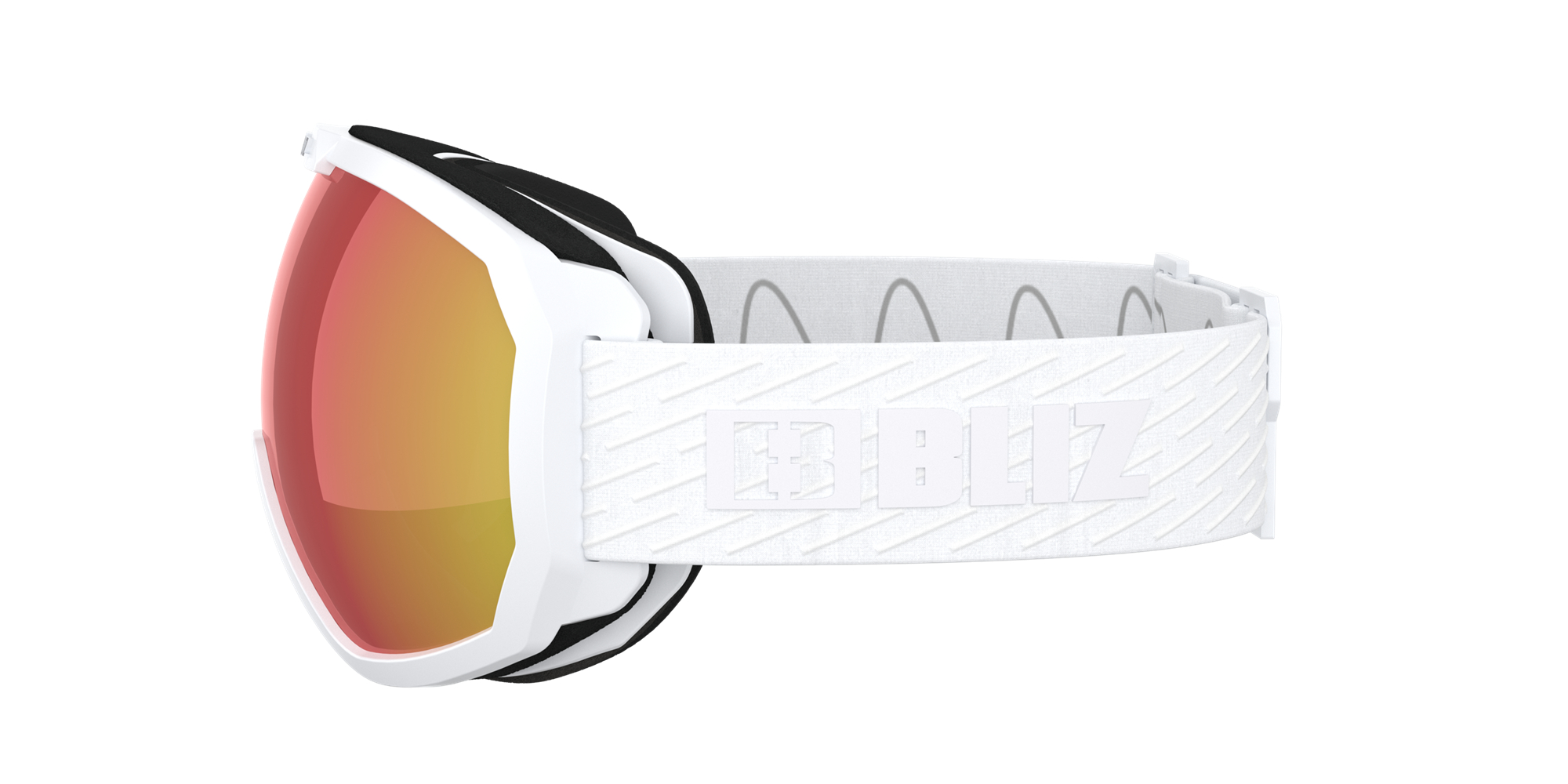 Bliz Charge Otg Ski Goggles Valkoinen Mustat Ruskea Punainen | GBRY-17485