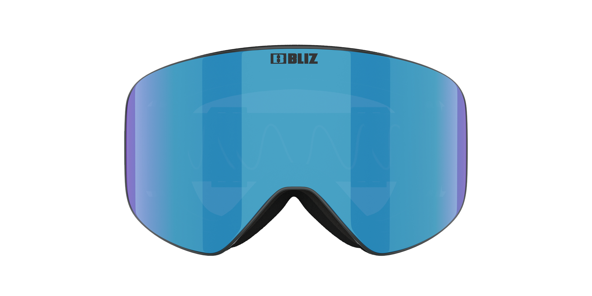 Bliz Flow Ski Goggles Harmaat Sininen | WUZO-08176