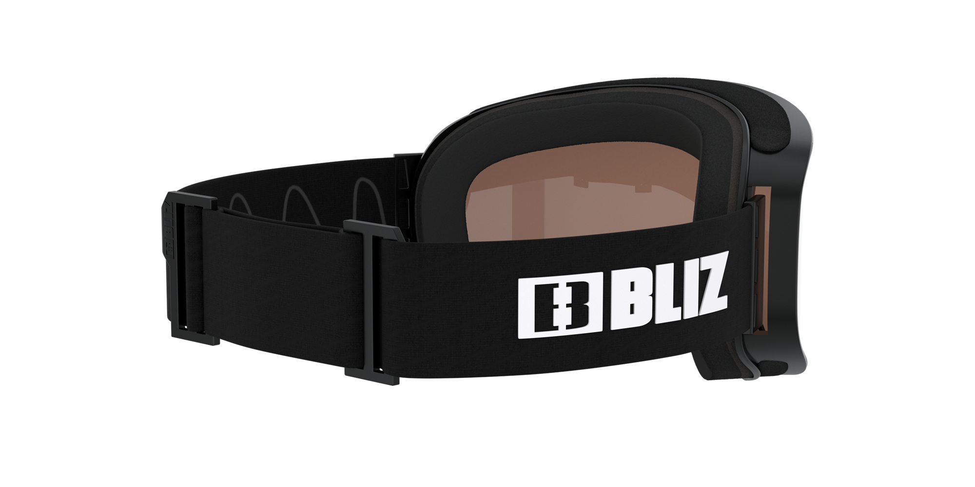 Bliz Flow Ski Goggles Mustat Pinkki Hopea | SNIM-42675