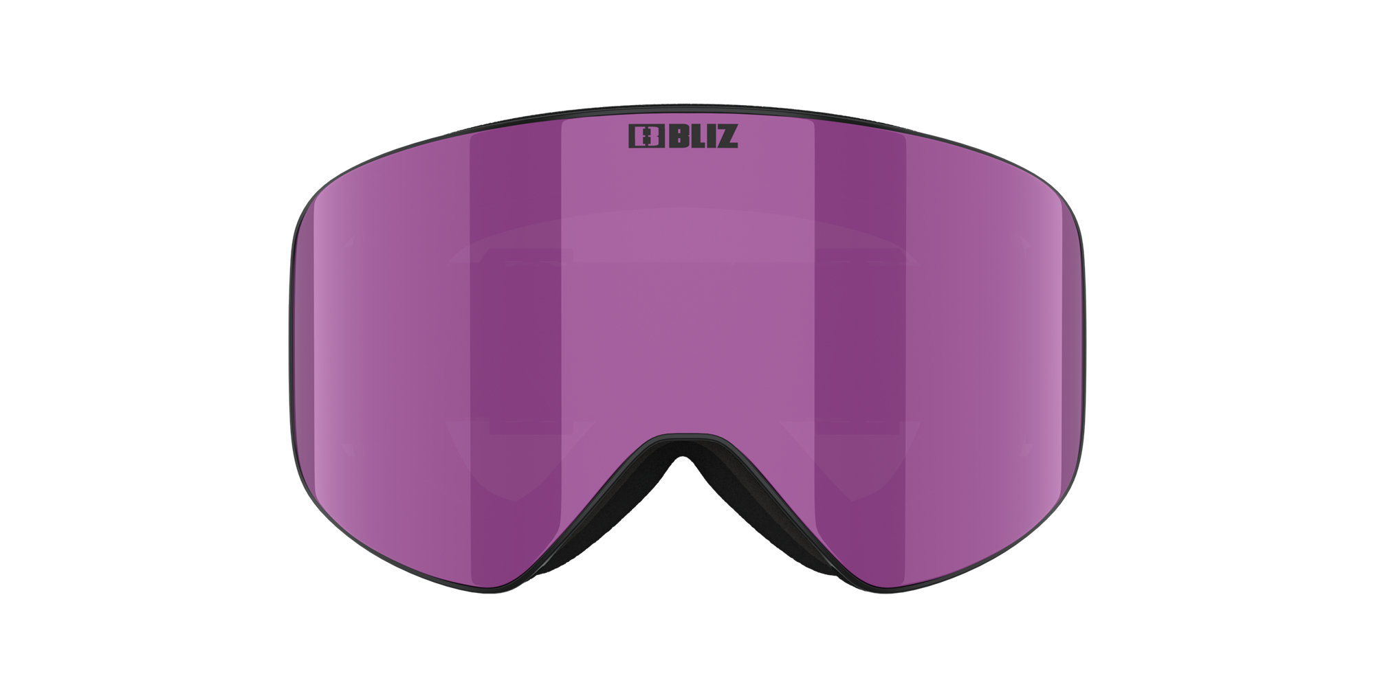 Bliz Flow Ski Goggles Mustat Ruskea Pinkki | ZGJW-45618