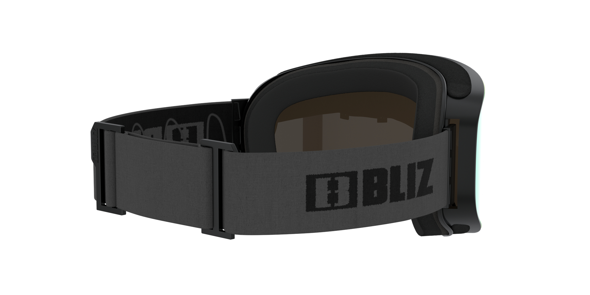 Bliz Flow Ski Goggles Mustat | DJVY-76938