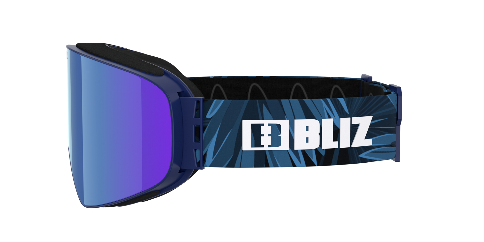 Bliz Flow Ski Goggles Sininen Ruskea Sininen | LFDW-59374