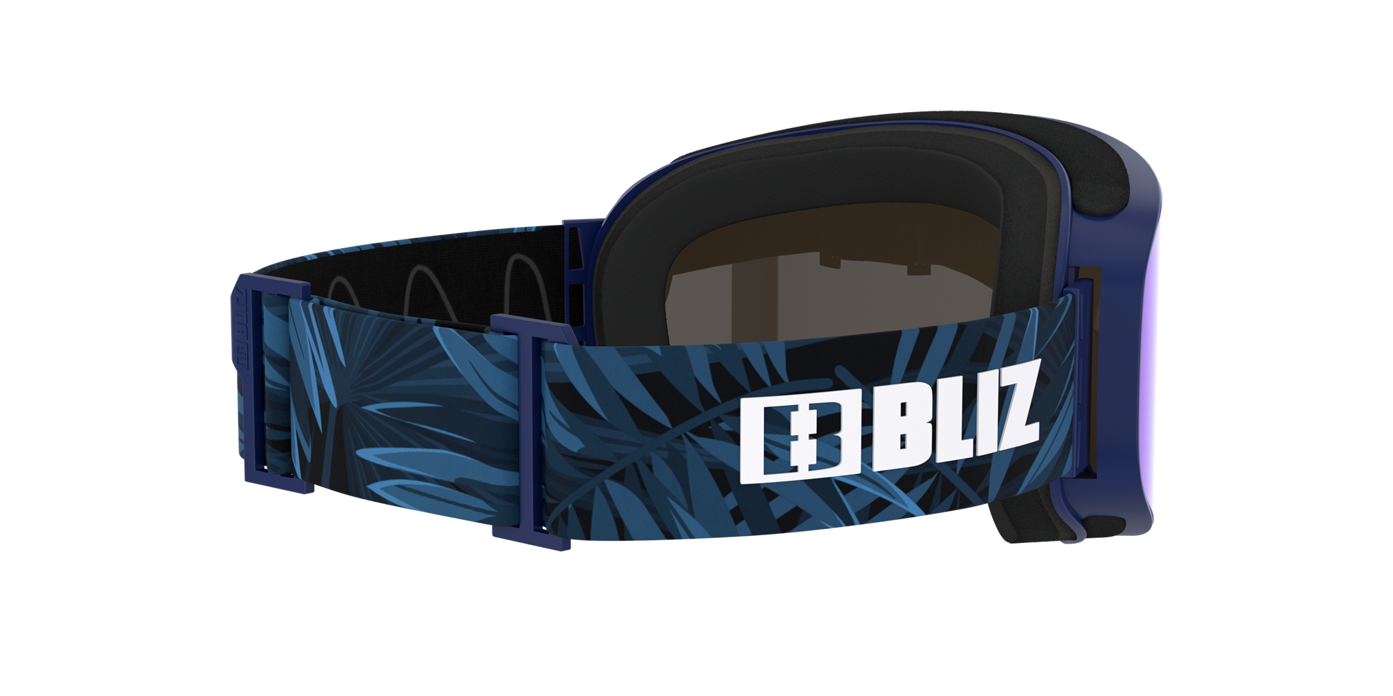 Bliz Flow Ski Goggles Sininen Ruskea Sininen | LFDW-59374