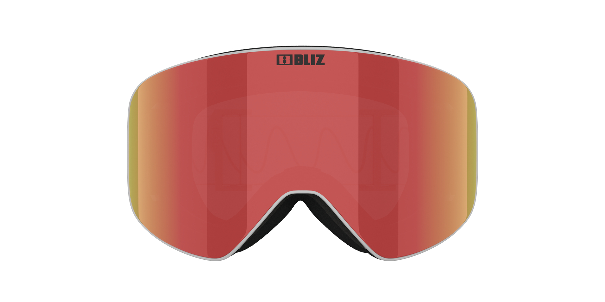 Bliz Flow Ski Goggles Vaaleanharmaat Ruskea Punainen | WMRE-10573