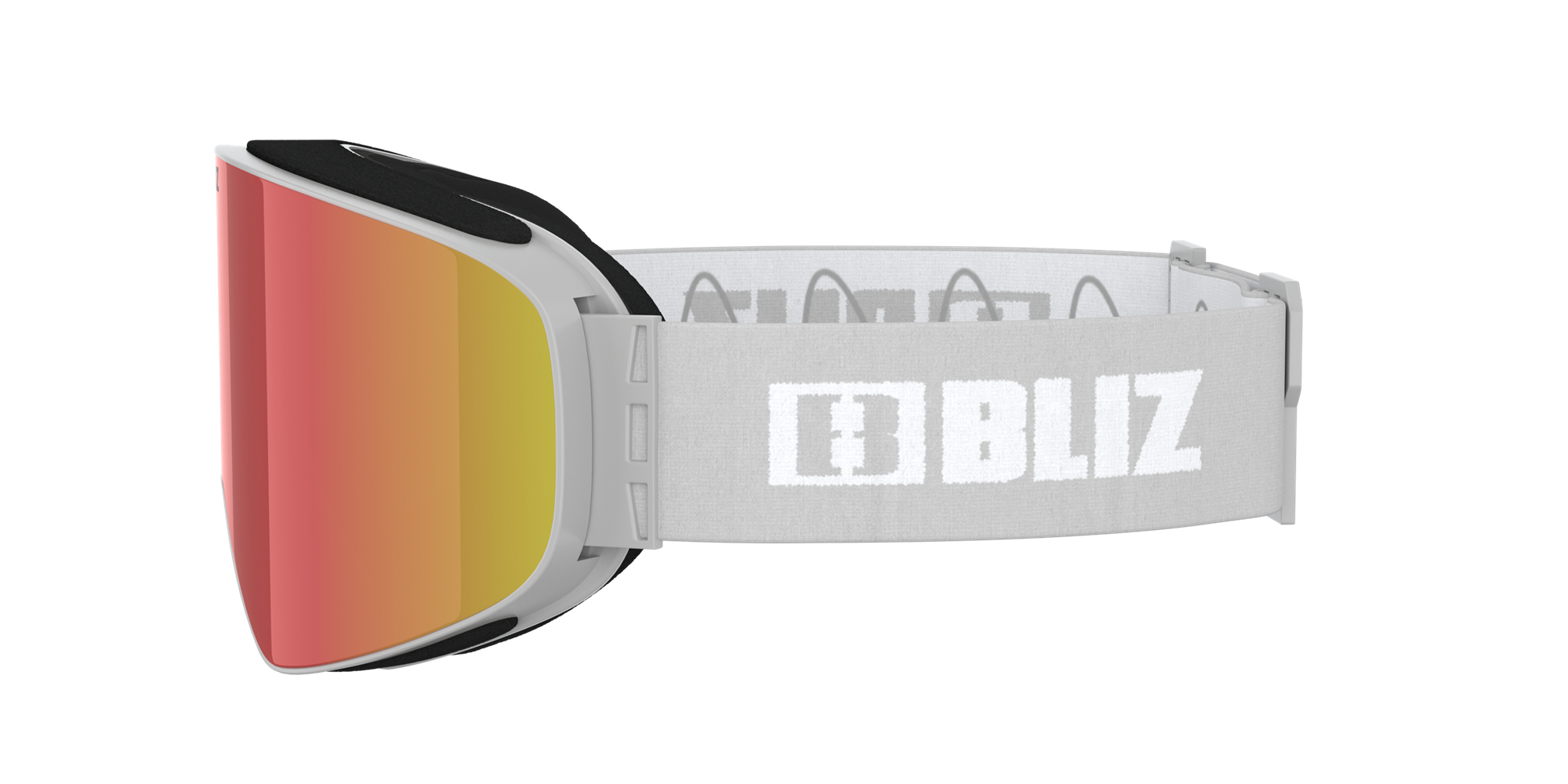 Bliz Flow Ski Goggles Vaaleanharmaat Ruskea Punainen | WMRE-10573