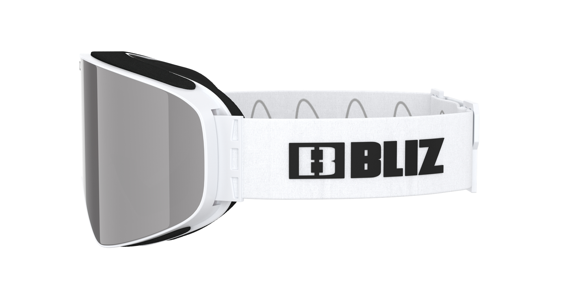 Bliz Flow Ski Goggles Valkoinen Pinkki Hopea | FXUM-80927