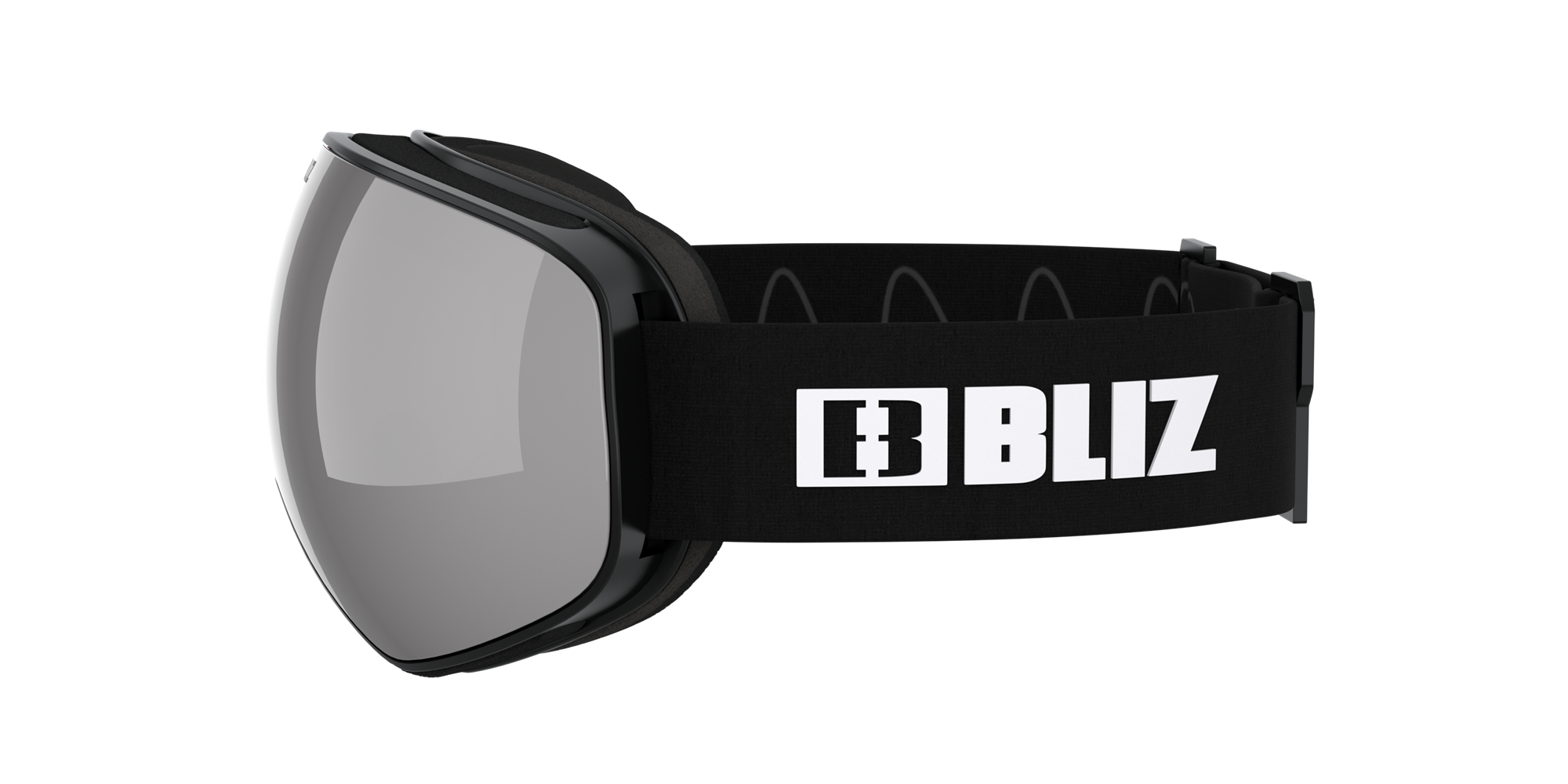 Bliz Floz Ski Goggles Mustat Pinkki Hopea | LYBE-54317