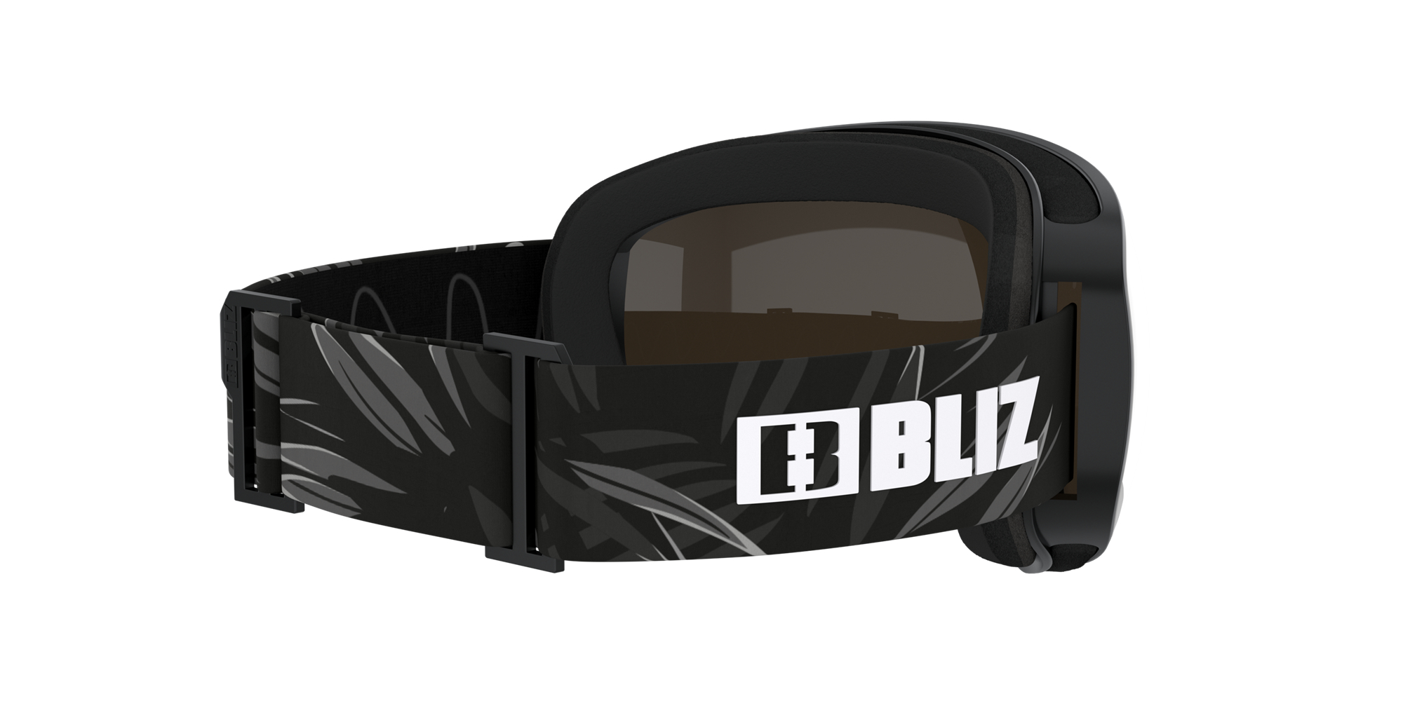 Bliz Floz Ski Goggles Mustat | BFGD-78206