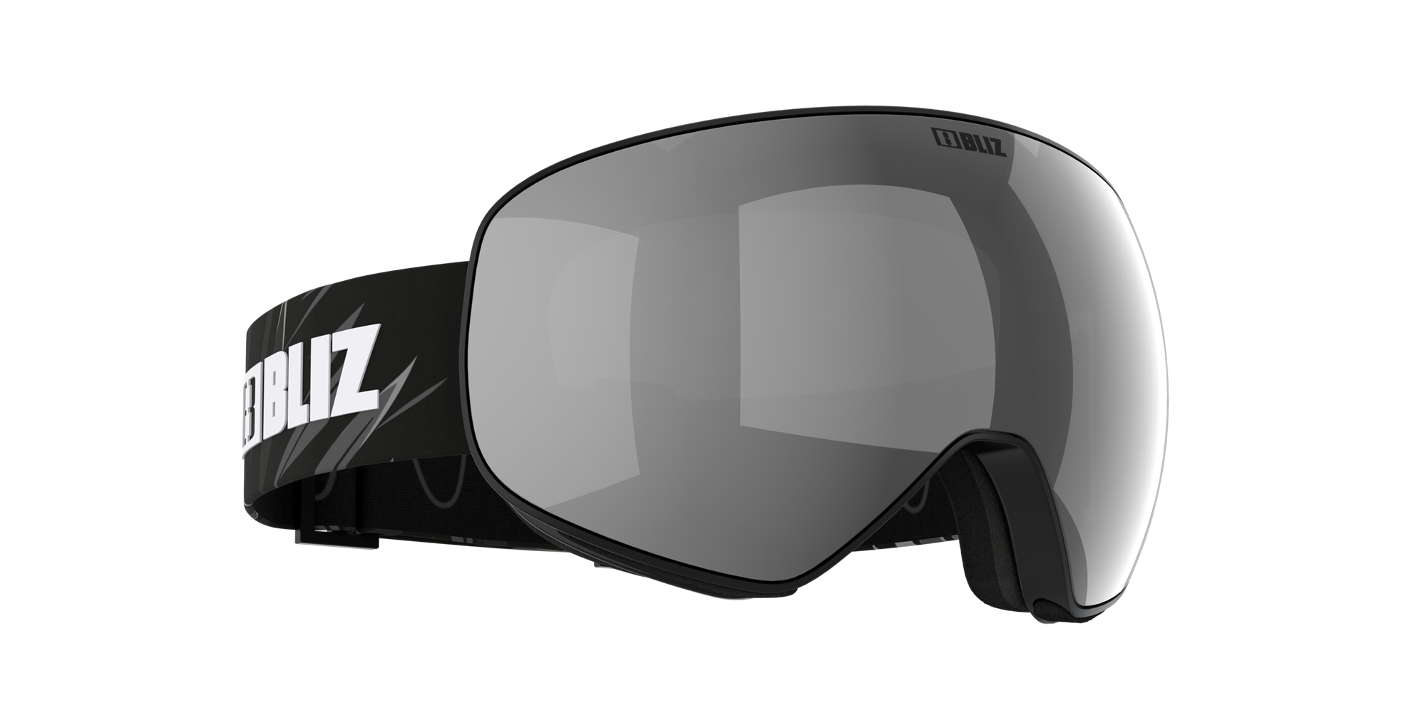 Bliz Floz Ski Goggles Mustat | BFGD-78206