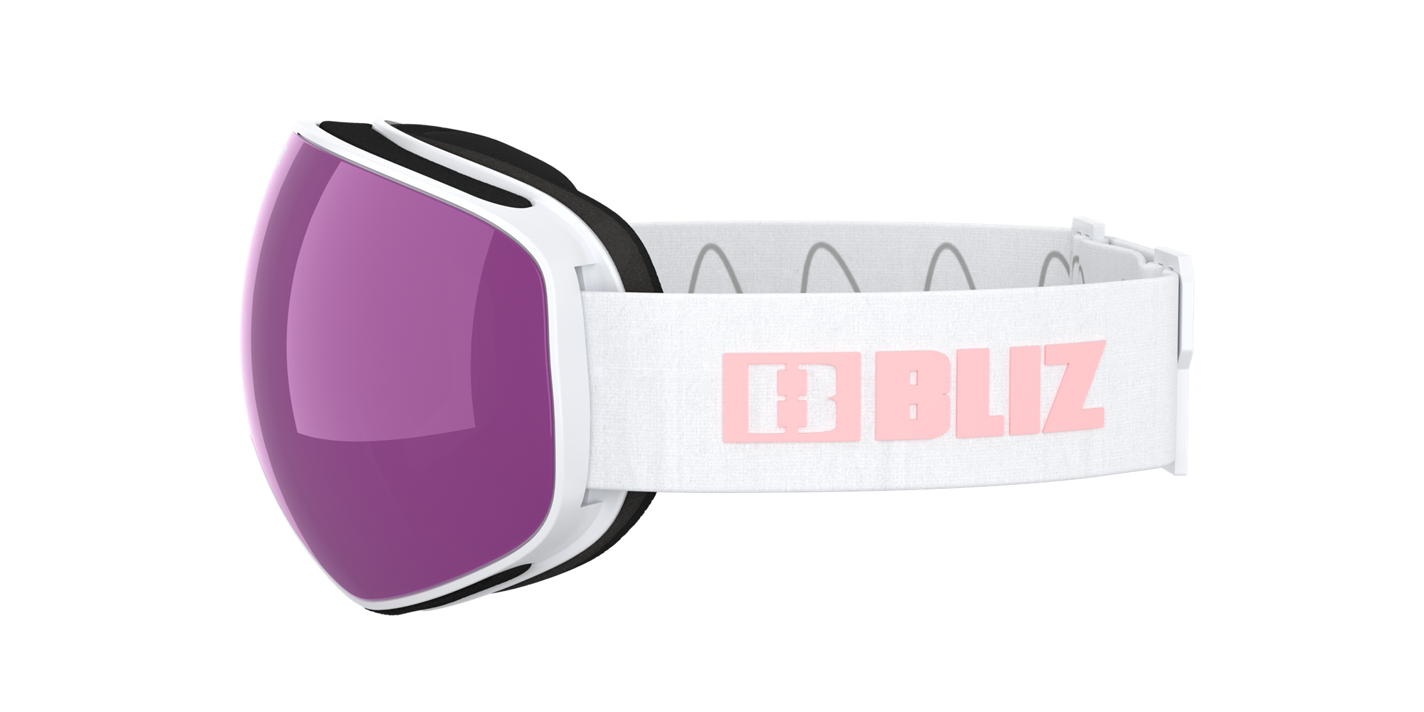 Bliz Floz Ski Goggles Valkoinen Ruskea Pinkki | GYQZ-61087