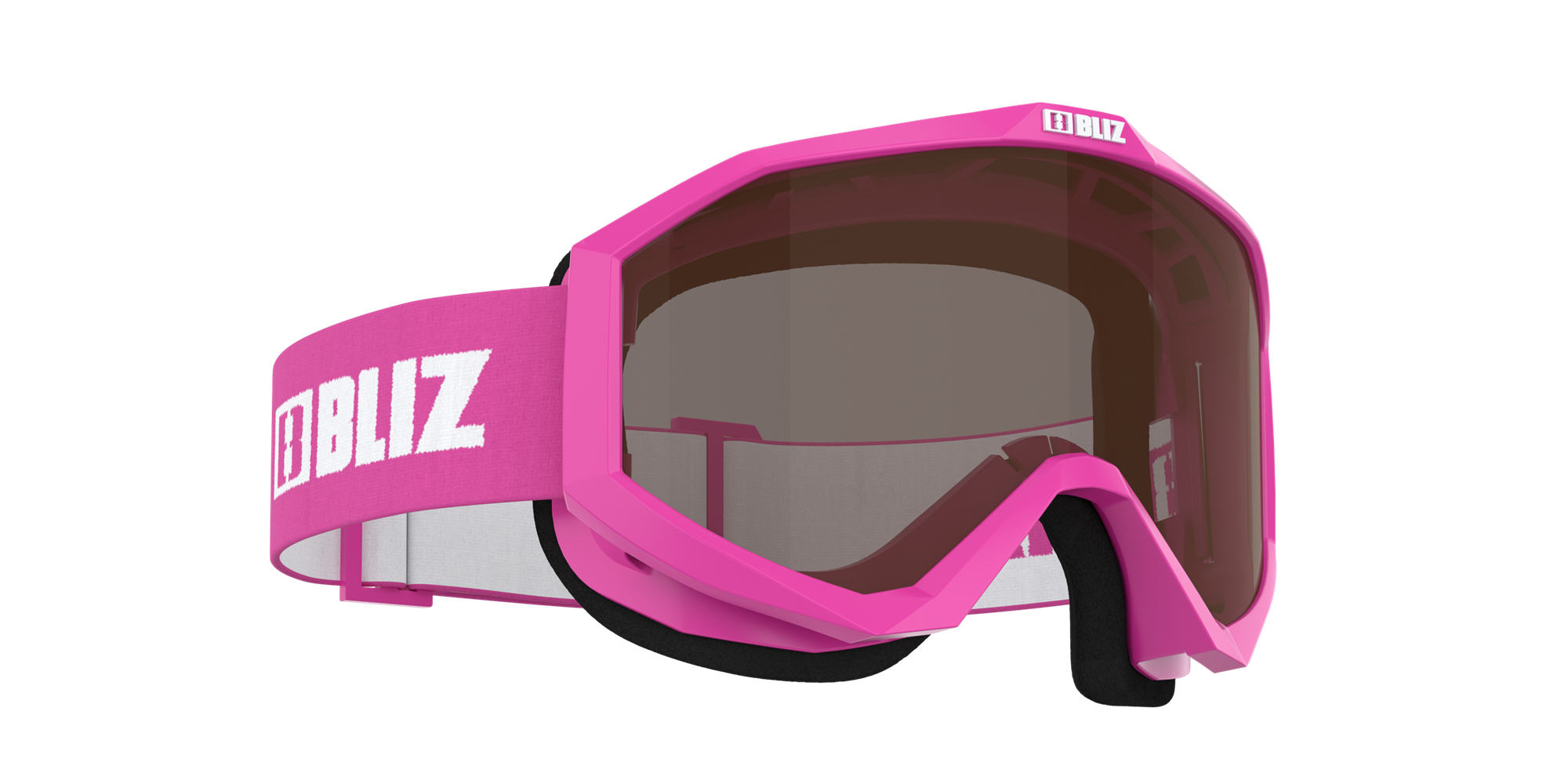 Bliz Liner Jr Ski Goggles Pinkki Valkoinen Ruskea | SZLF-52874