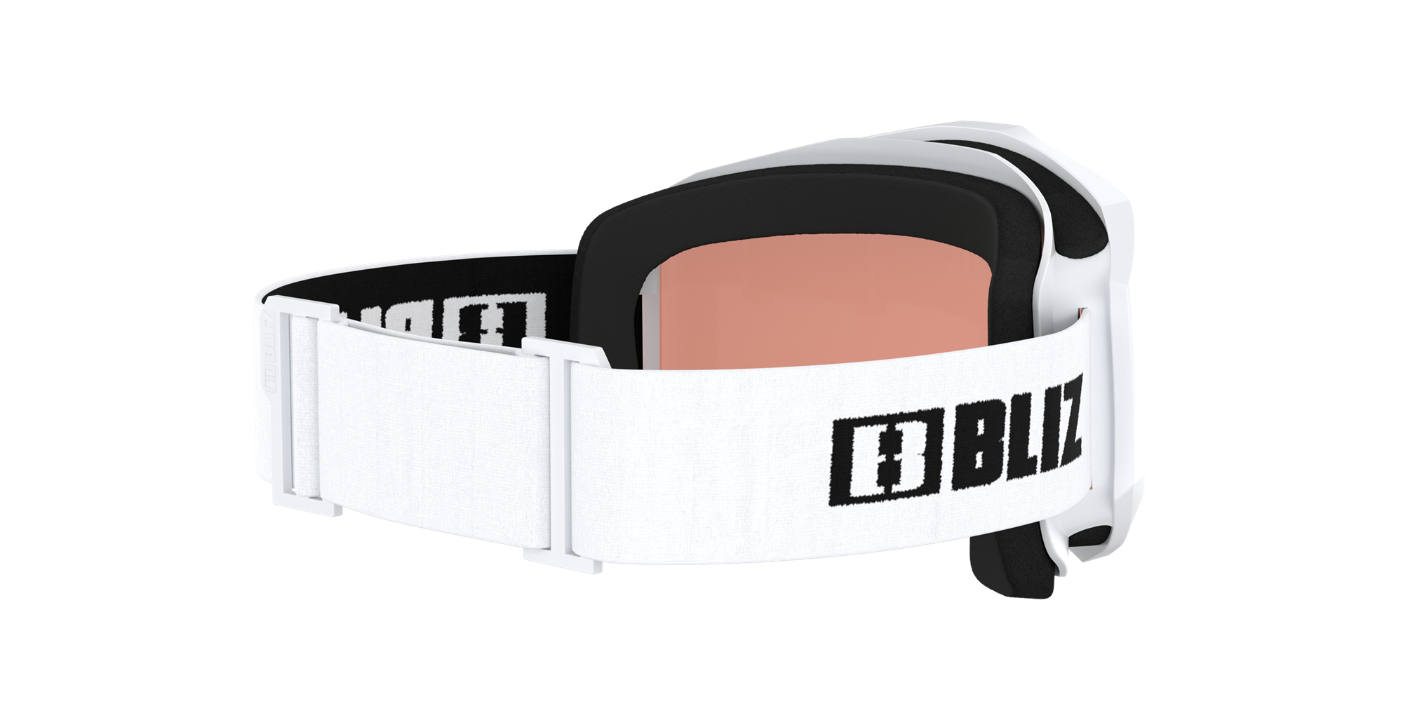 Bliz Liner Jr Ski Goggles Valkoinen Mustat Oranssi | LHUG-36402