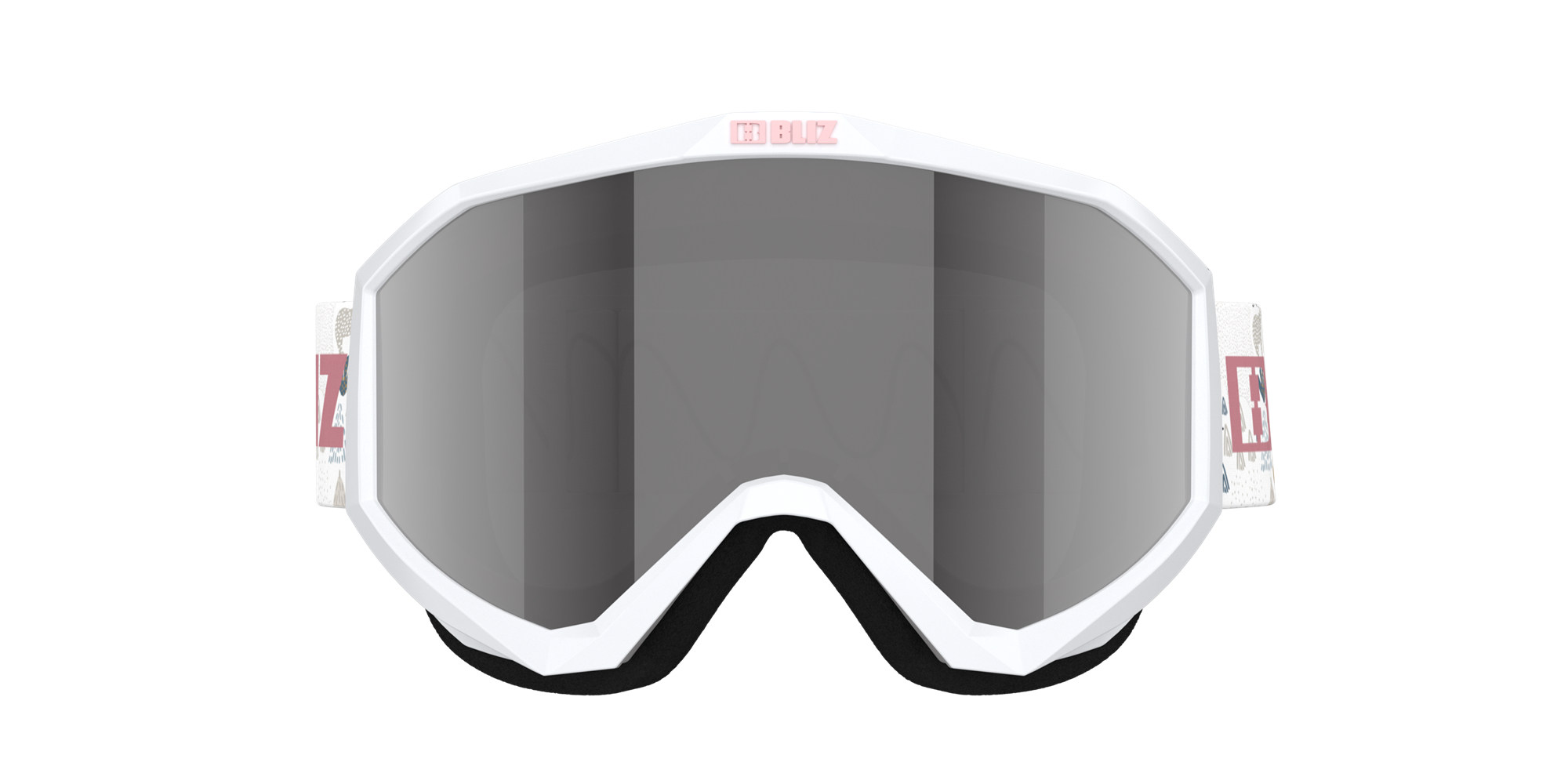 Bliz Liner Jr Ski Goggles Valkoinen Pinkki | NLKA-46208