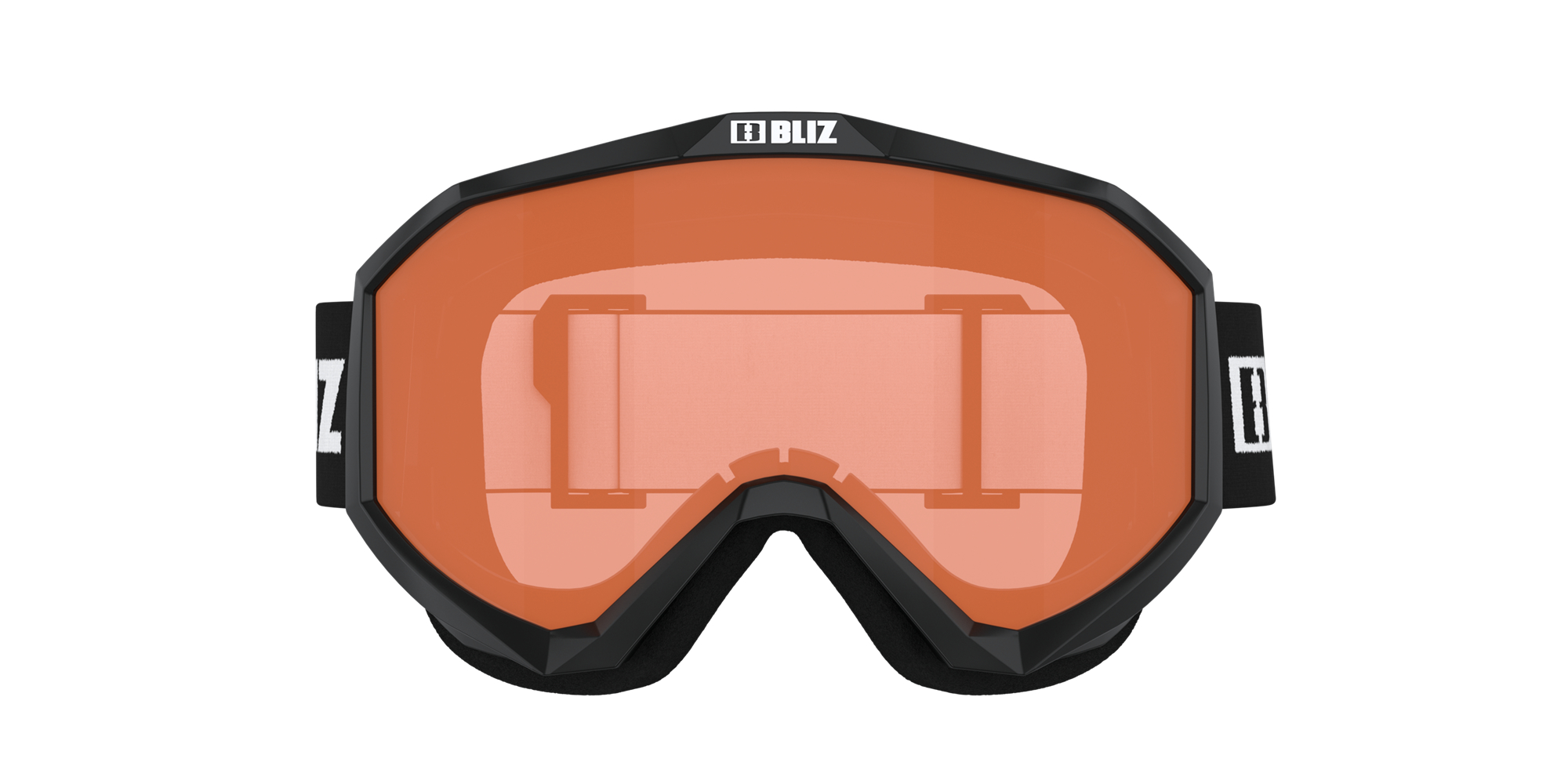 Bliz Liner Ski Goggles Mustat Valkoinen Oranssi | ZSLV-37865