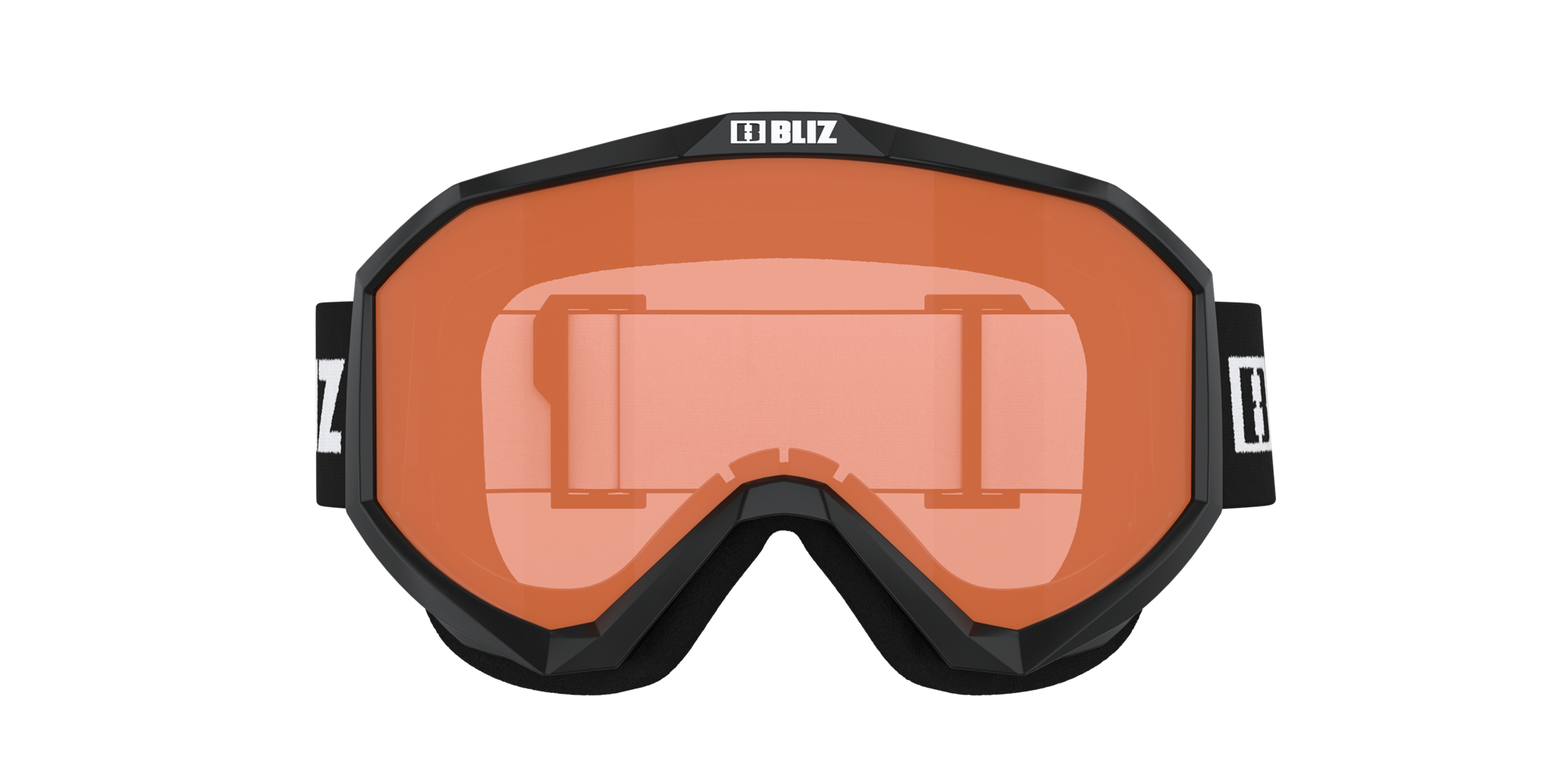 Bliz Liner Ski Goggles Mustat Valkoinen Oranssi | XHDO-03745