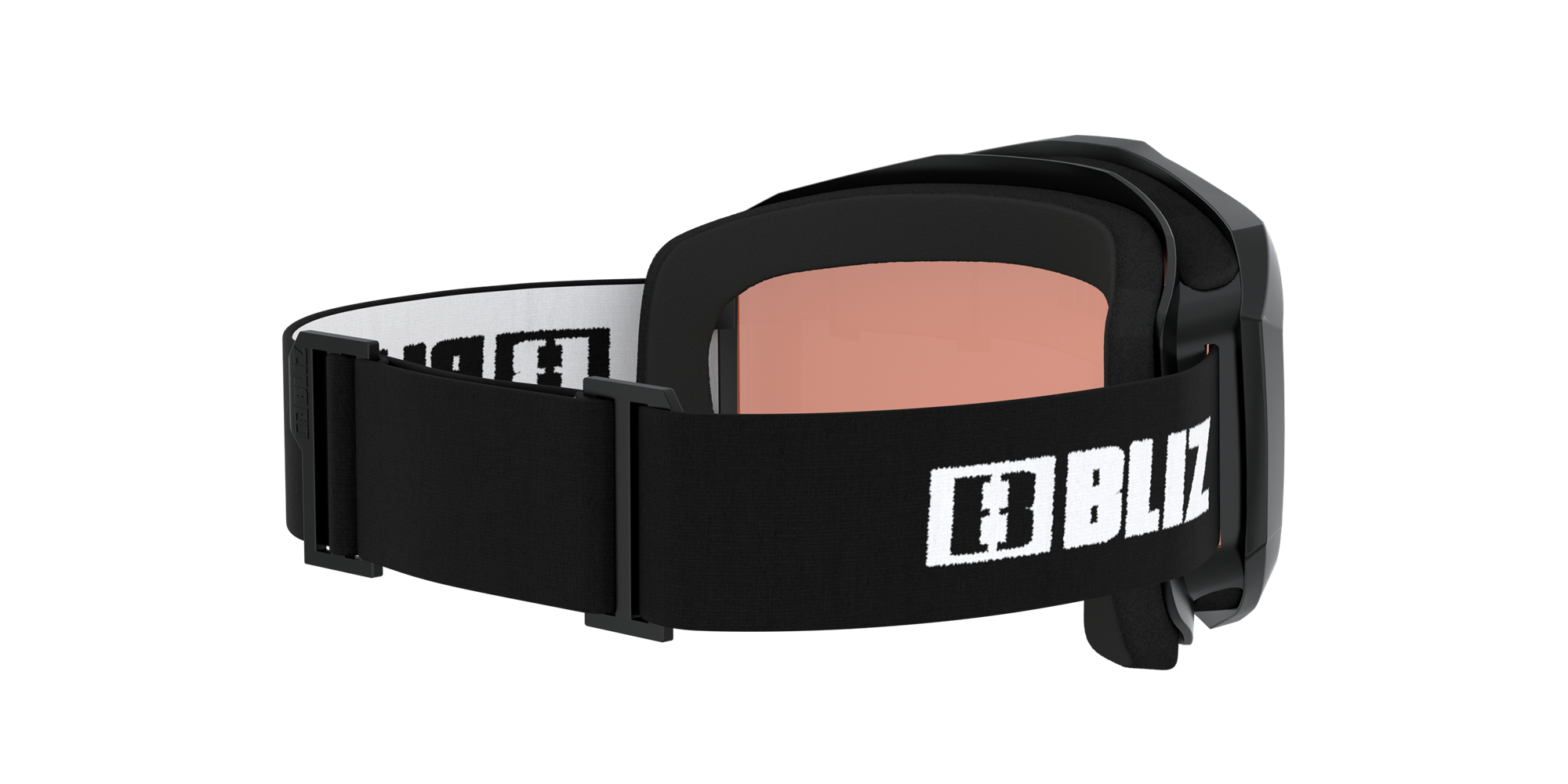 Bliz Liner Ski Goggles Mustat Valkoinen Oranssi | XHDO-03745