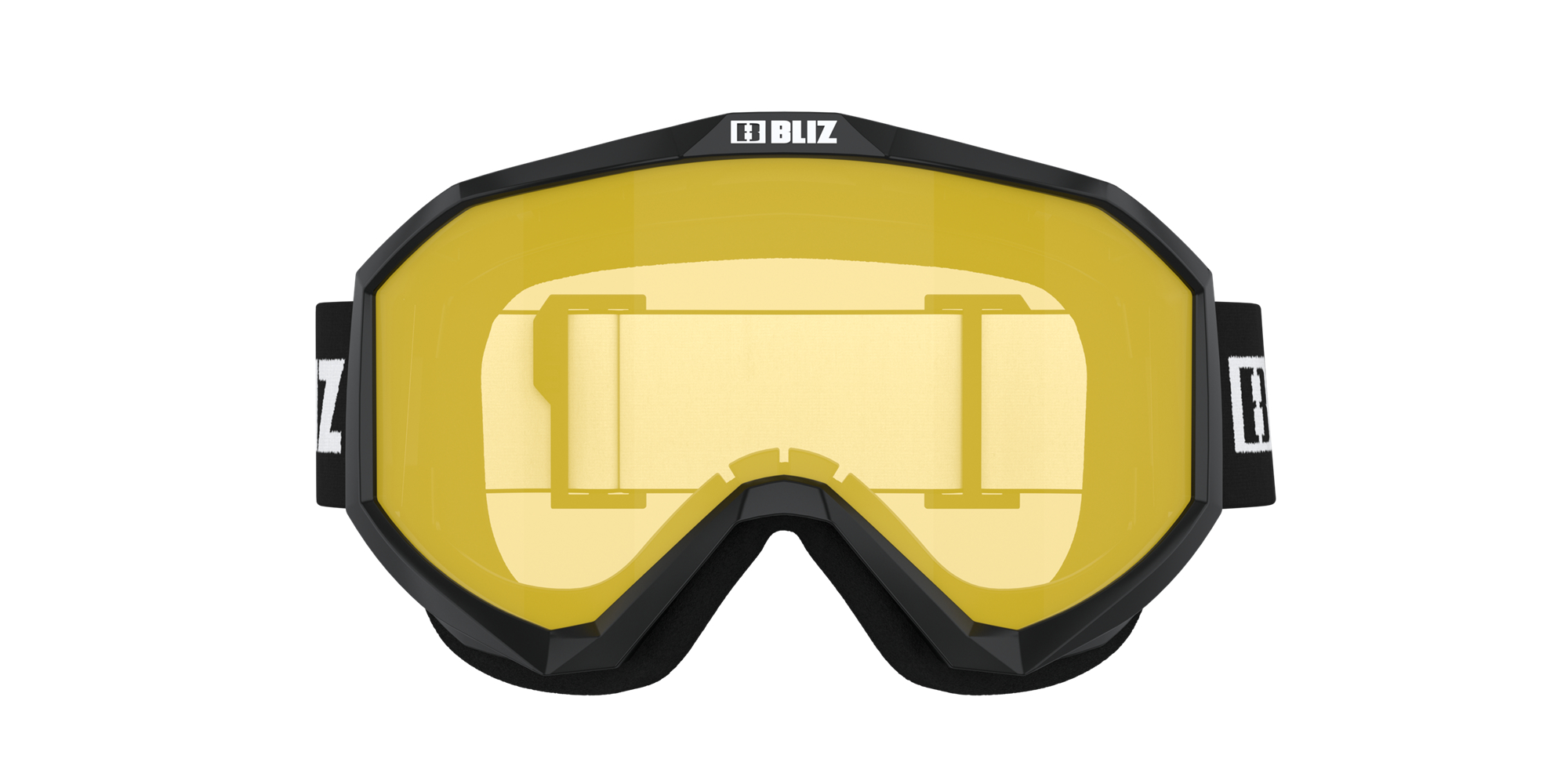 Bliz Liner Ski Goggles Mustat Valkoinen Keltainen | RKGY-39461