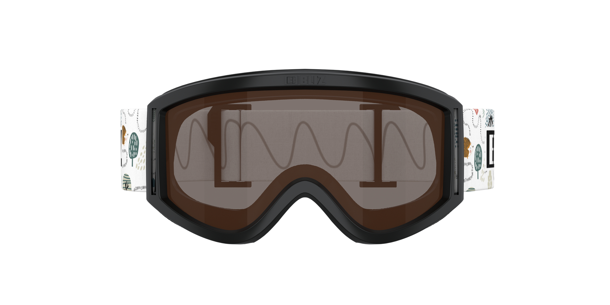 Bliz Pixie Ski Goggles Mustat Ruskea | ZYHK-27541