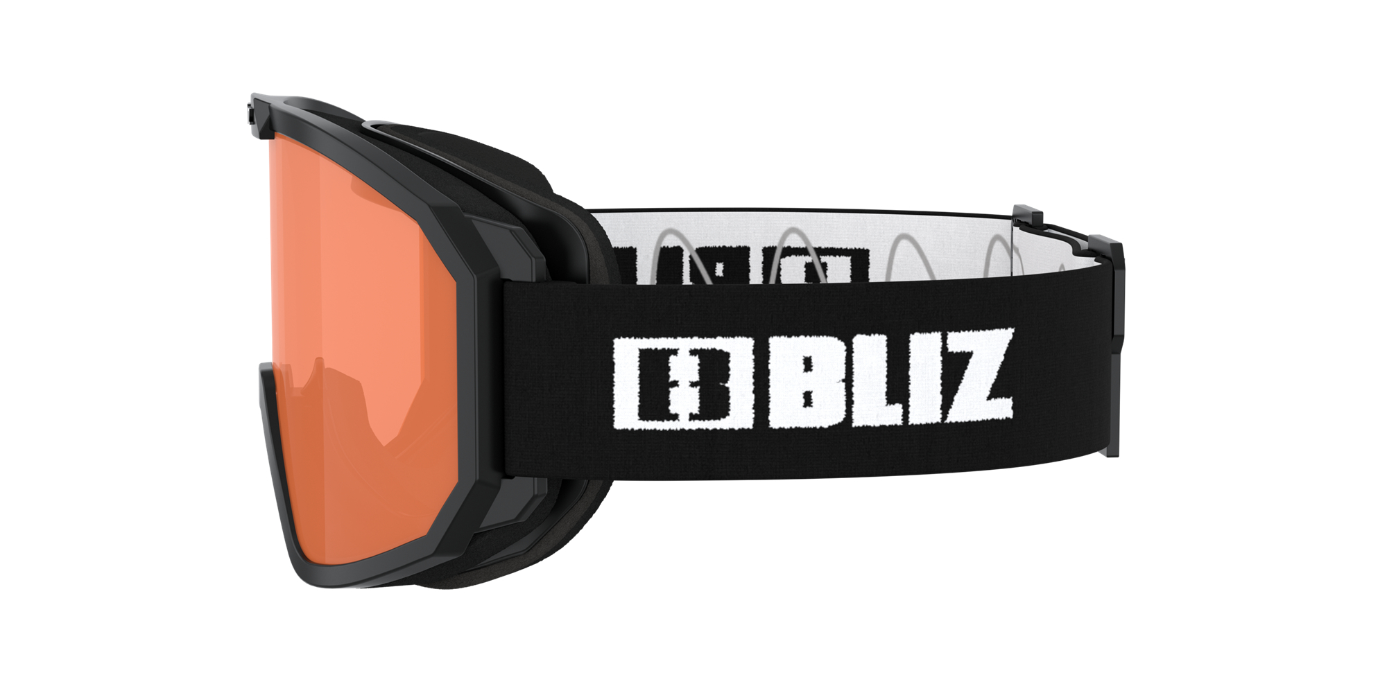 Bliz Rave Jr Ski Goggles Mustat Valkoinen Oranssi | HXFI-25174