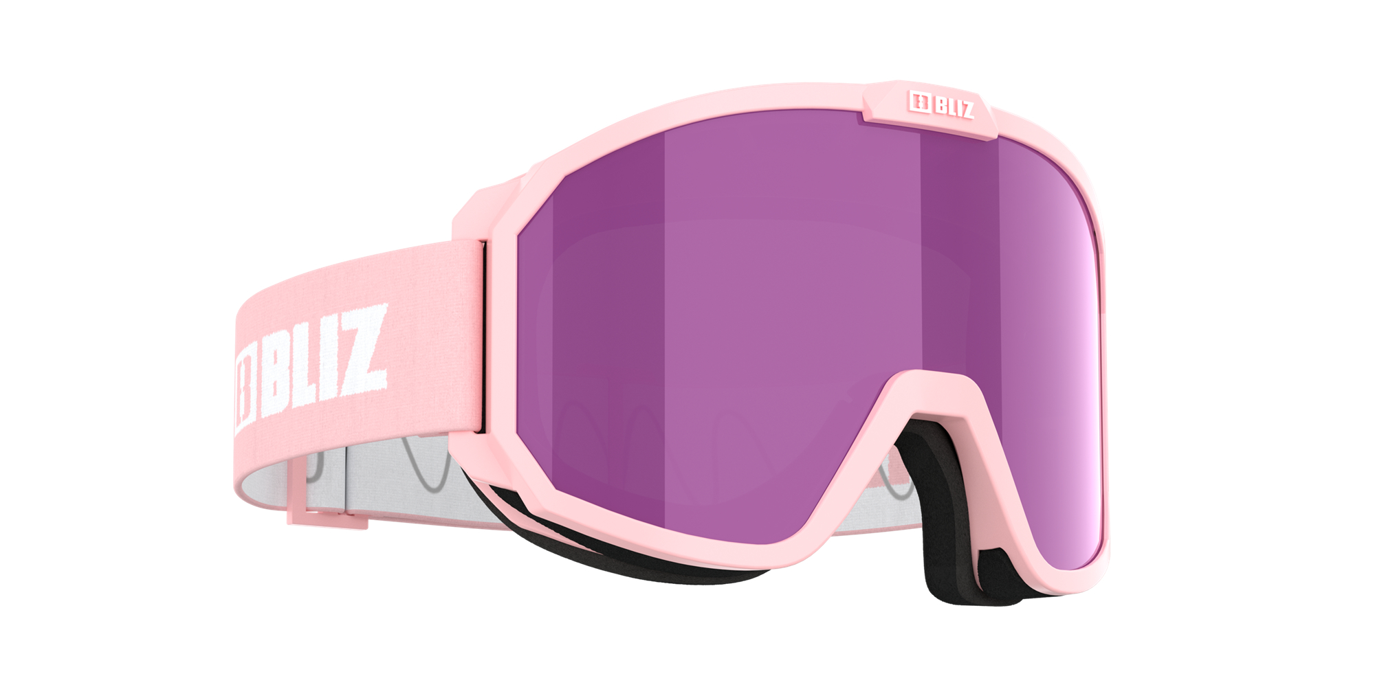 Bliz Rave Jr Ski Goggles Pinkki Valkoinen Ruskea Pinkki | VBAY-36740