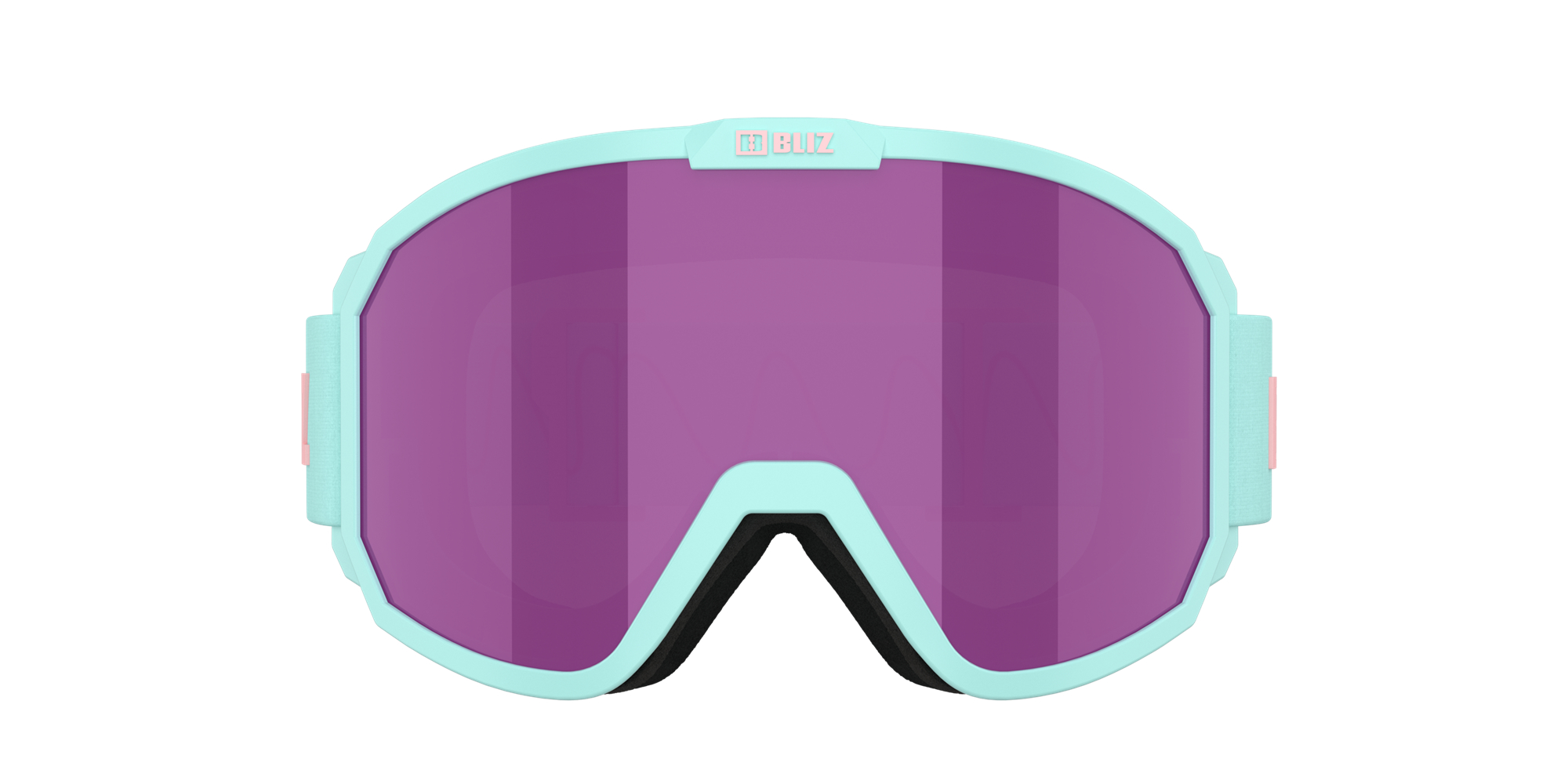 Bliz Rave Ski Goggles Minttu Pinkki Ruskea Pinkki | MWHD-76981