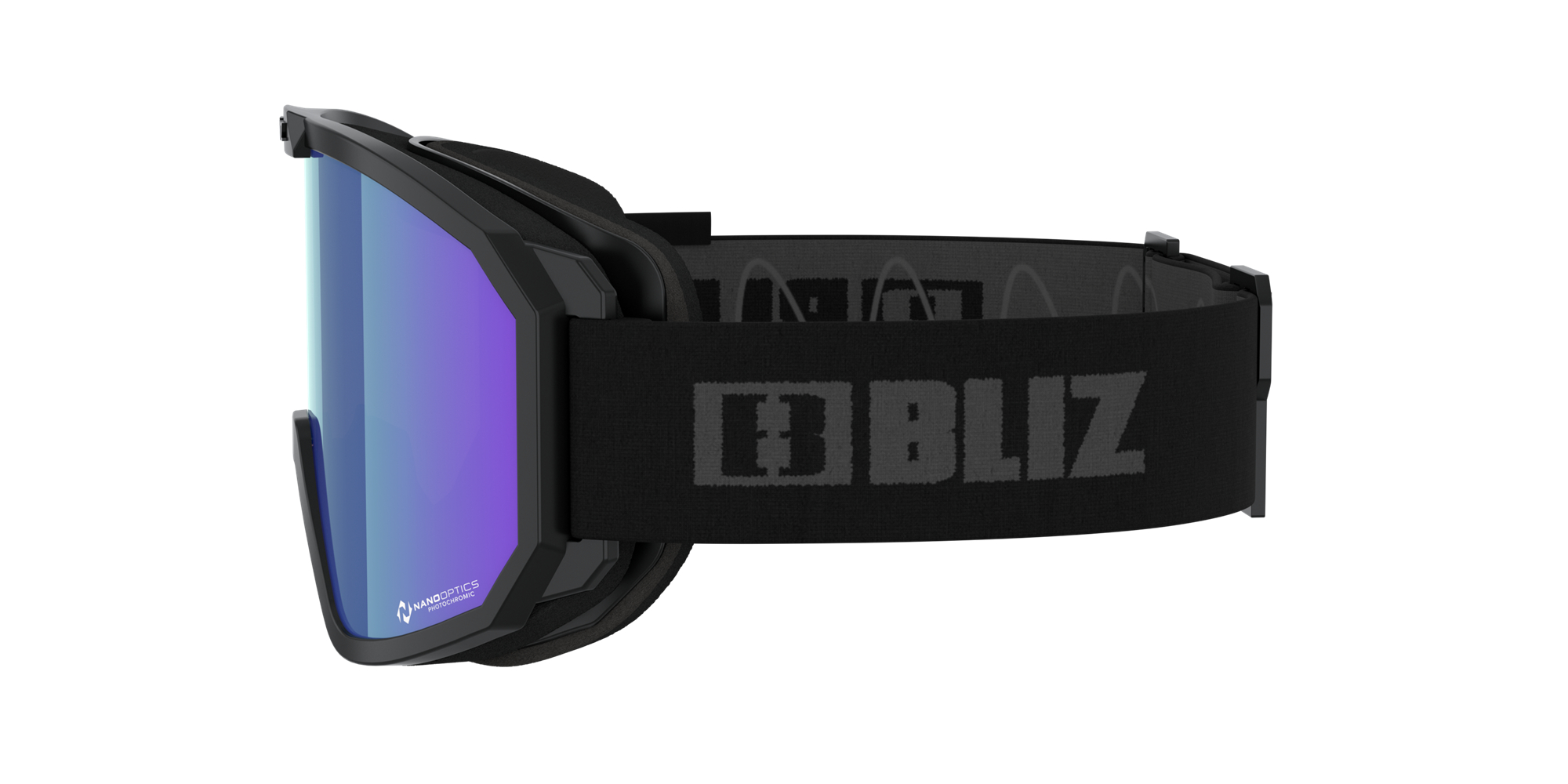 Bliz Rave Ski Goggles Mustat Harmaat | NFZJ-20435