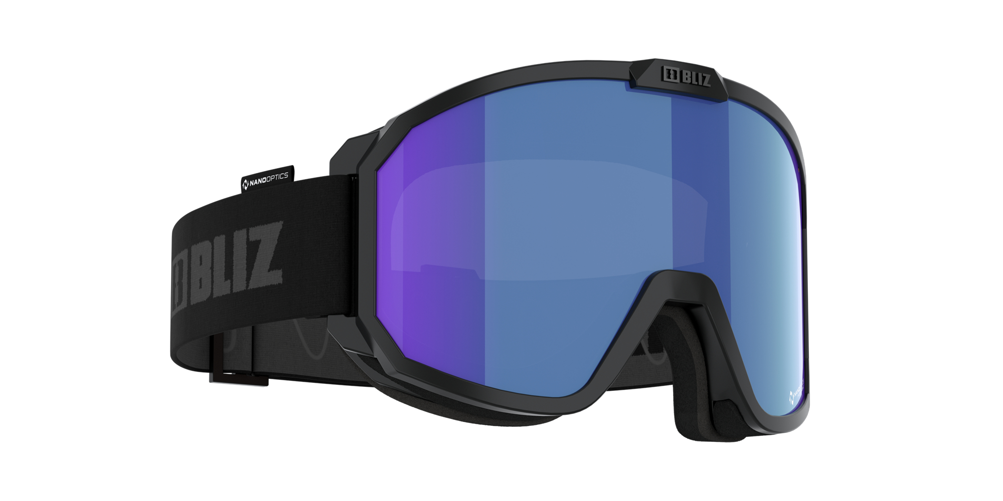 Bliz Rave Ski Goggles Mustat Harmaat | NFZJ-20435