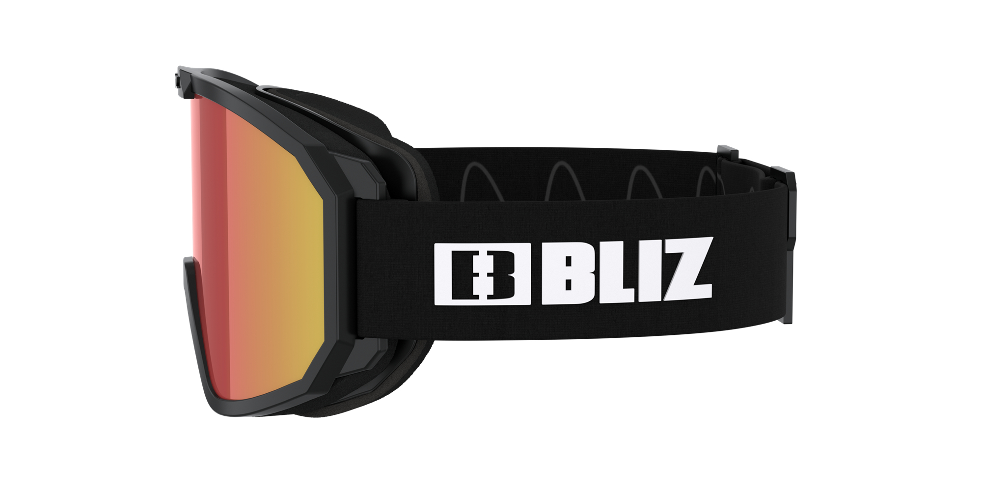 Bliz Rave Ski Goggles Mustat Valkoinen Ruskea Punainen | WAIY-73985