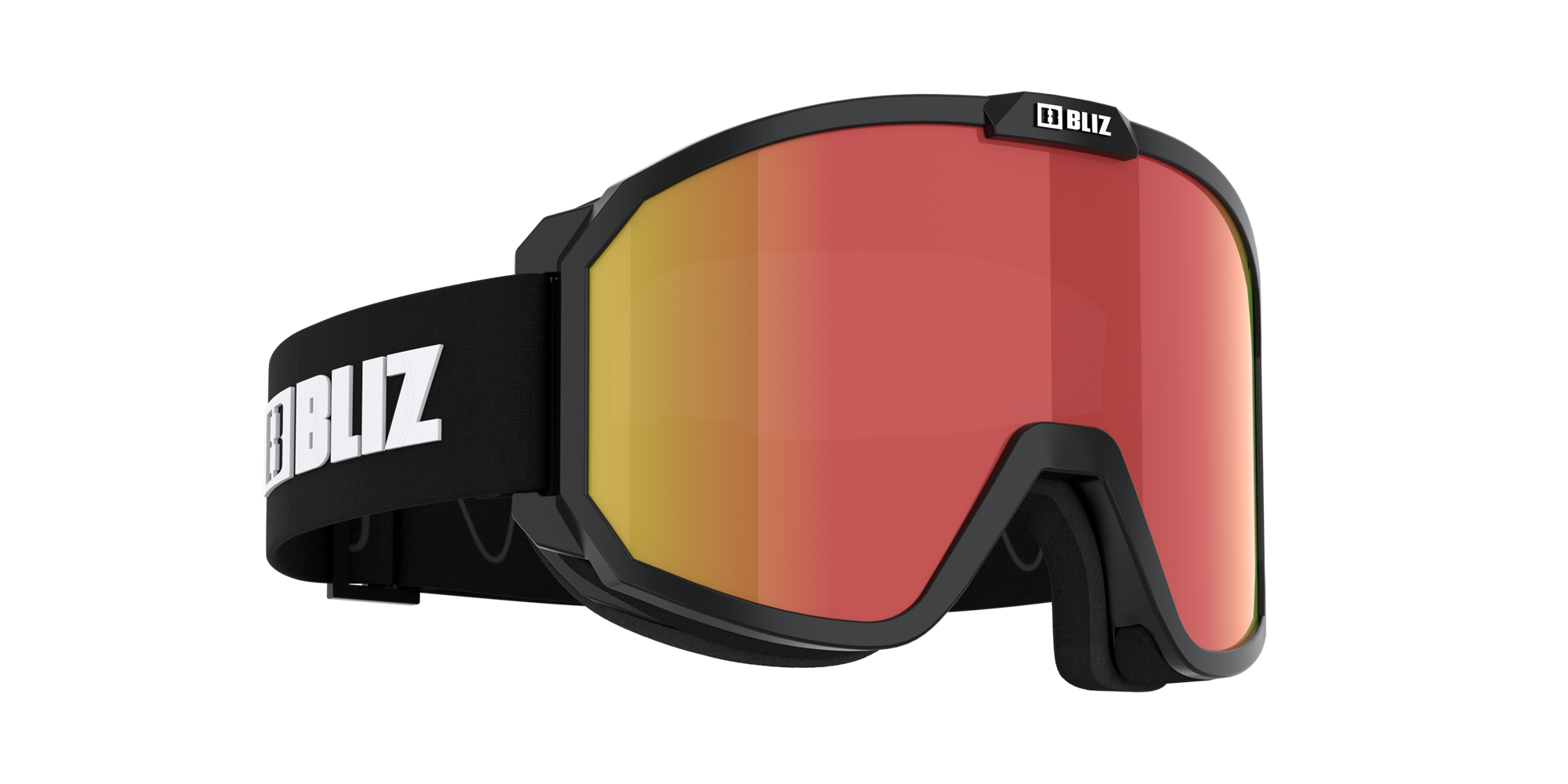 Bliz Rave Ski Goggles Mustat Valkoinen Ruskea Punainen | WAIY-73985