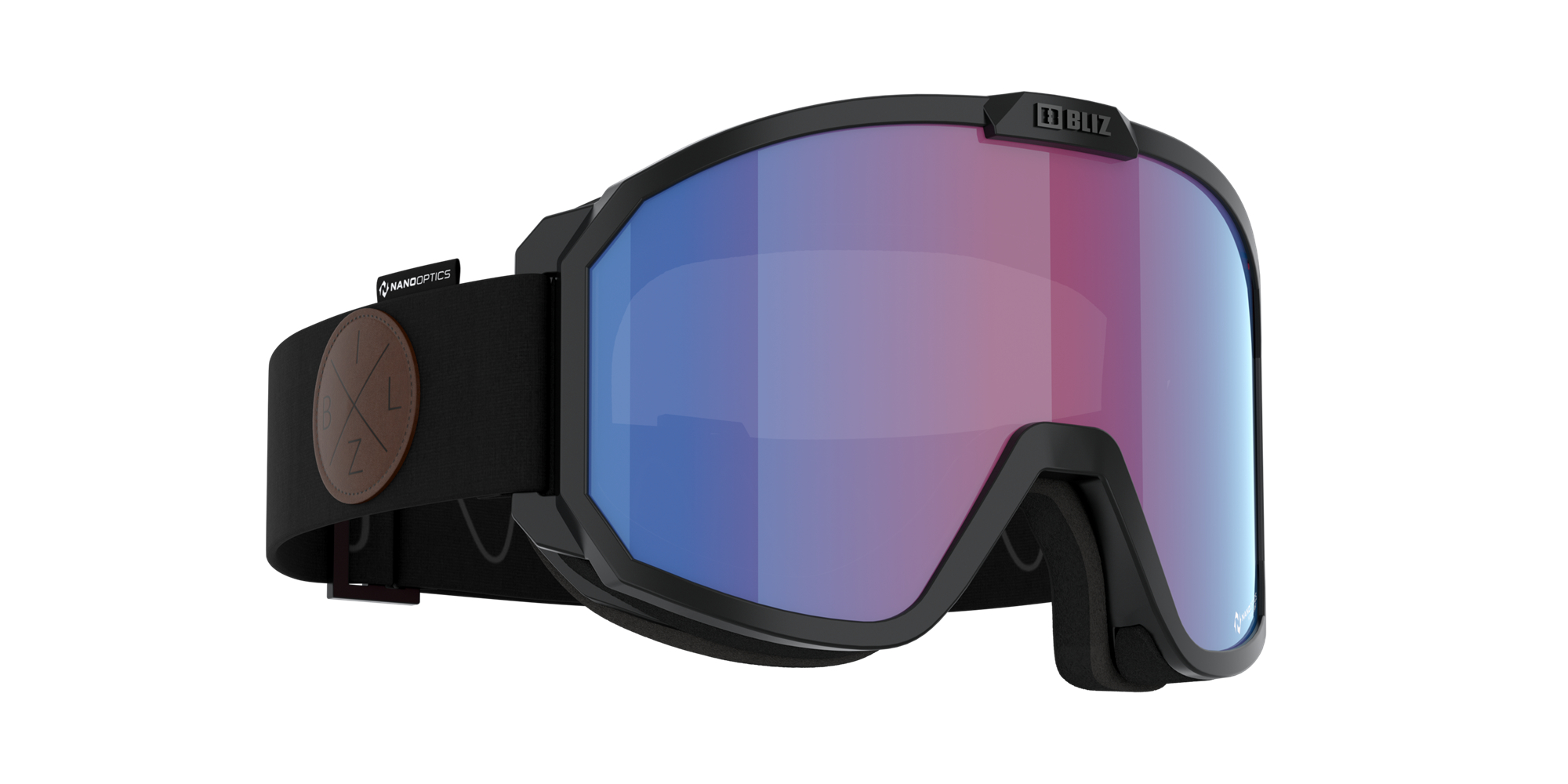 Bliz Rave Ski Goggles Mustat Valkoinen | NJKM-83610