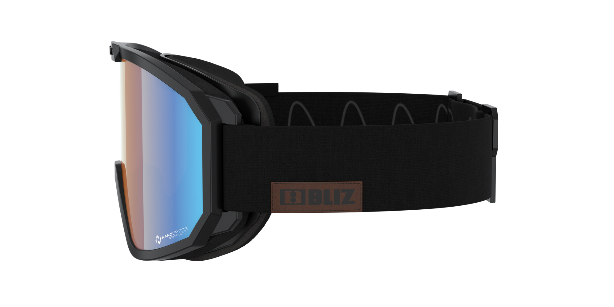 Bliz Rave Ski Goggles Mustat Valkoinen | KCUS-67814