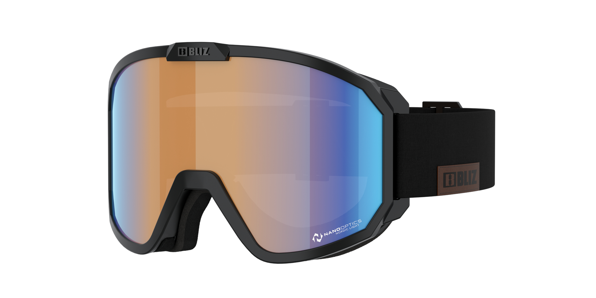 Bliz Rave Ski Goggles Mustat Valkoinen | KCUS-67814