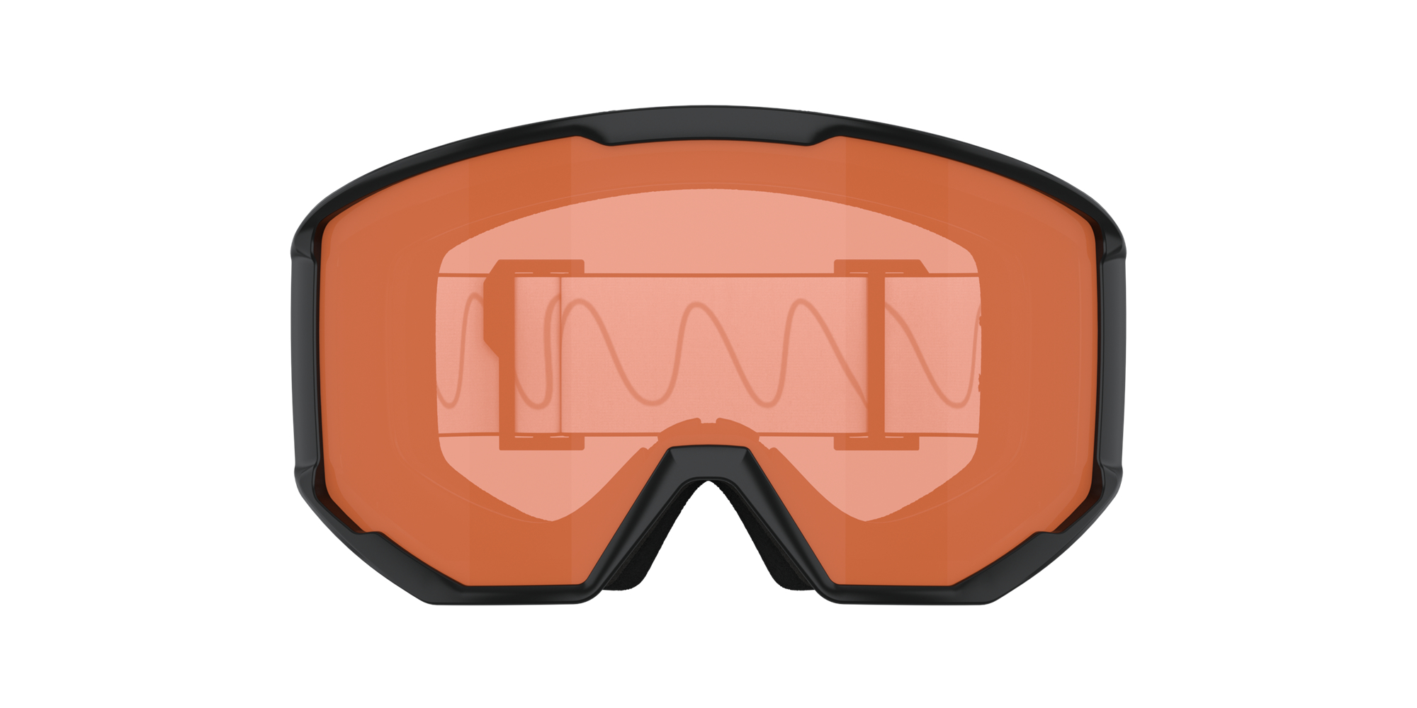 Bliz Spark Ski Goggles Mustat Oranssi | THUF-57941