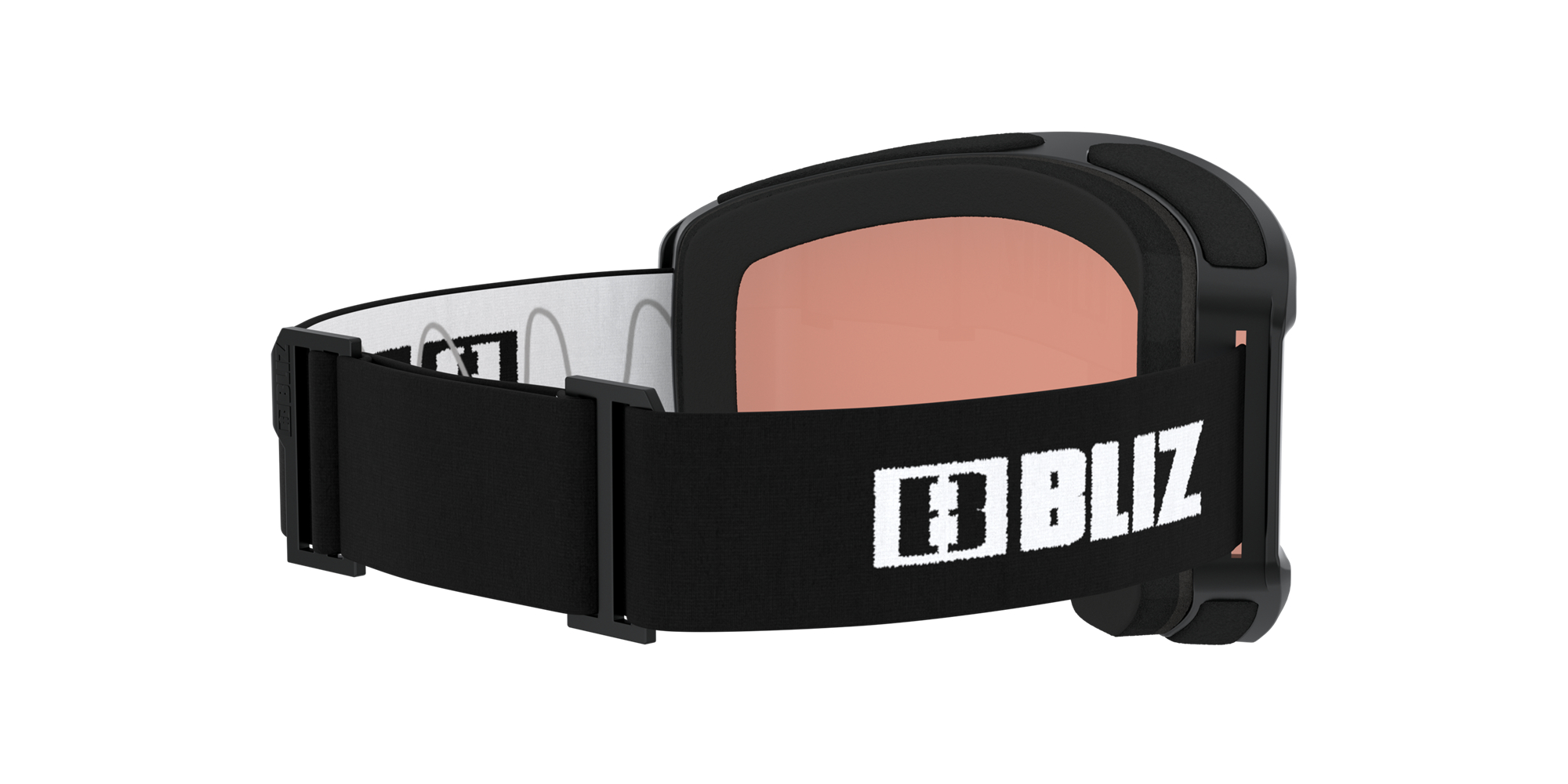 Bliz Spark Ski Goggles Mustat Oranssi | THUF-57941