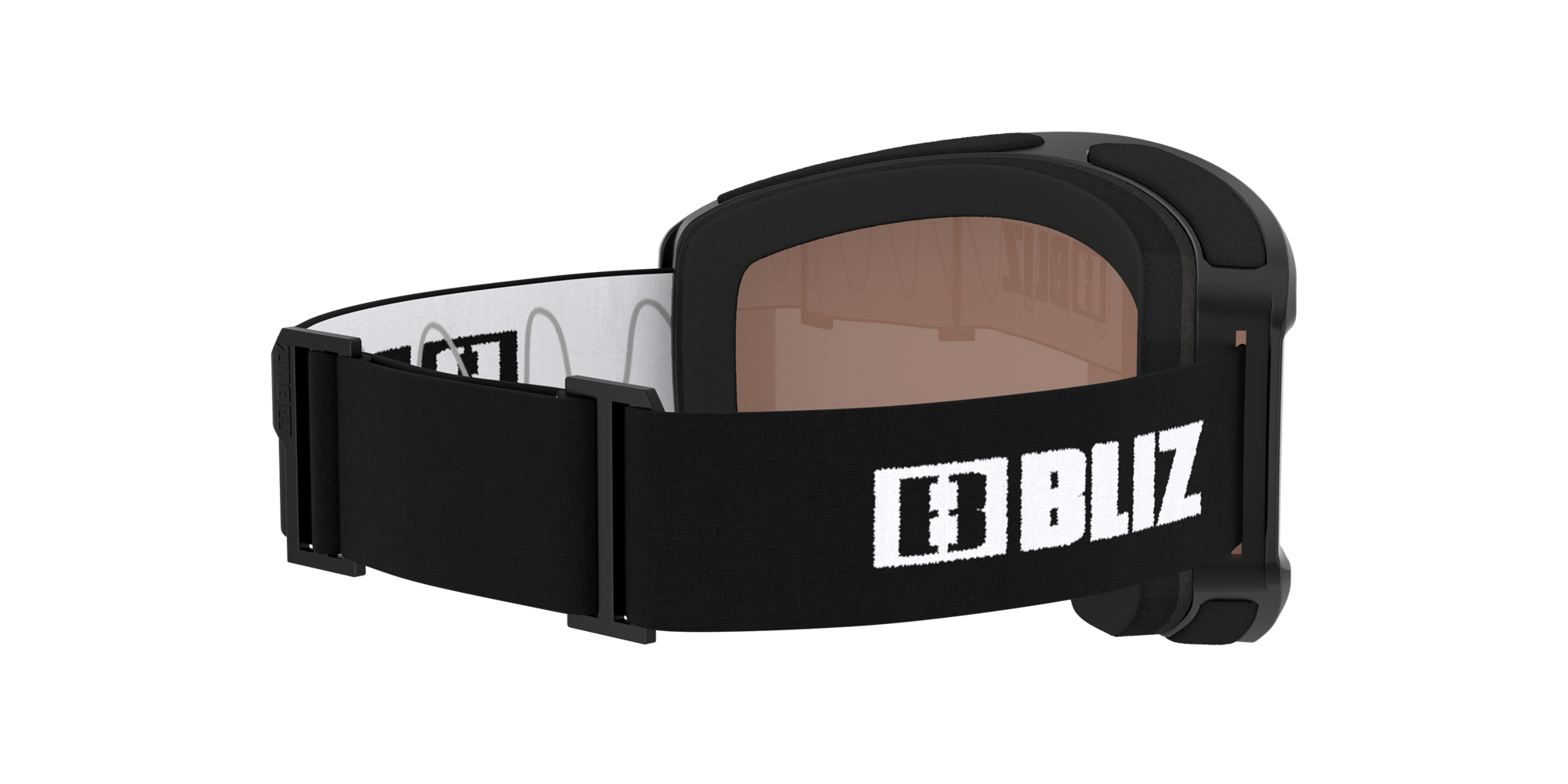 Bliz Spark Ski Goggles Mustat | BMSO-70695