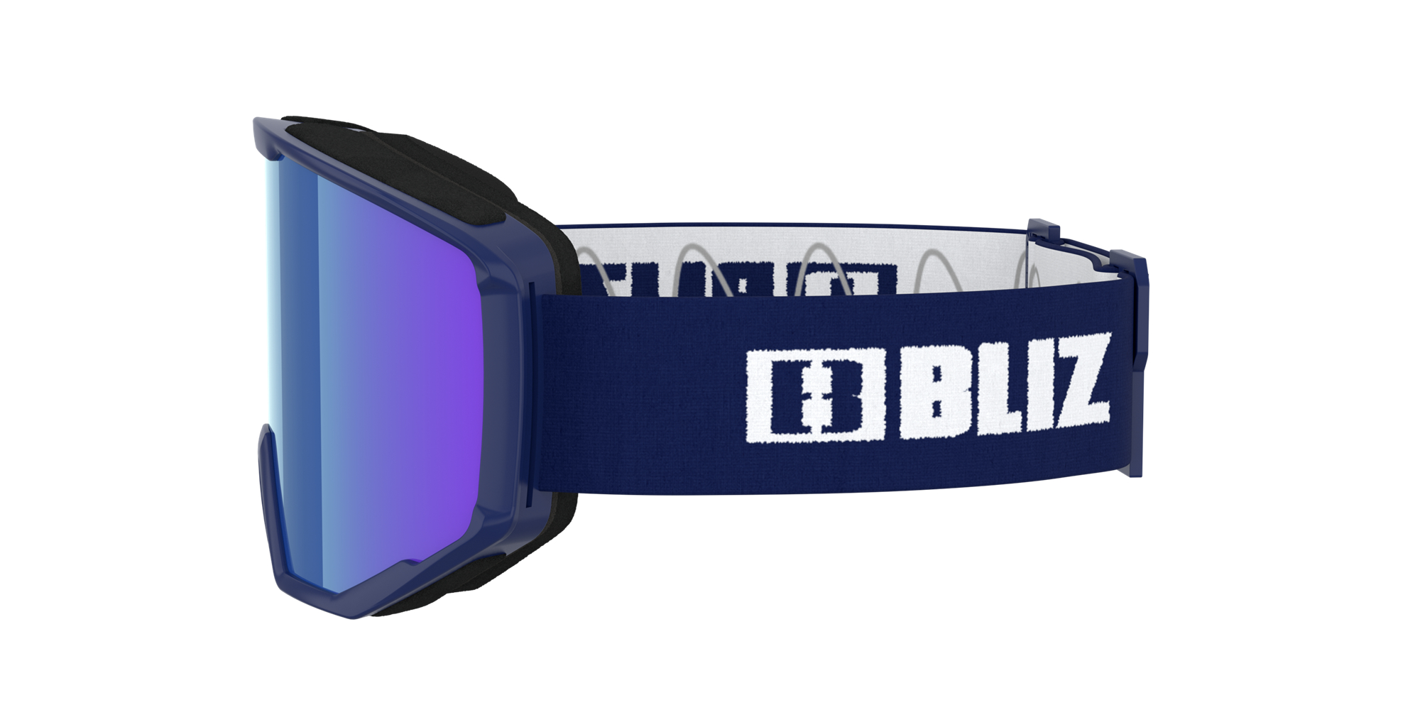 Bliz Spark Ski Goggles Tummansininen Ruskea Sininen | SENM-80374